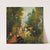 Italian Comedians by a Fountain by Nicolas Lancret