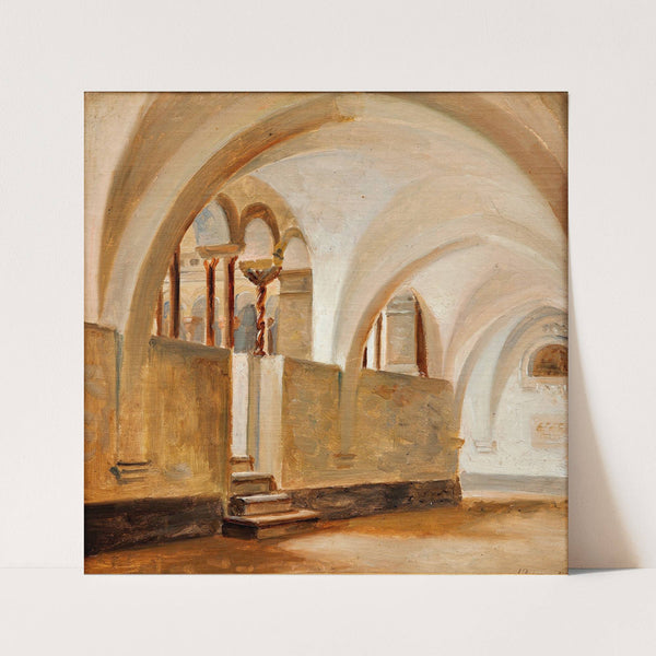 Italian Courtyard by Jørgen Roed