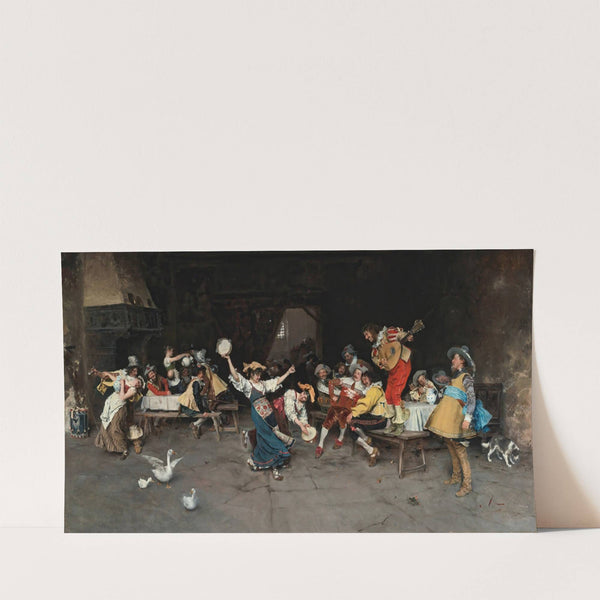 Italian Dance Party (1880) by Francesco Vinea