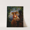 Italian Flower-Girl by Robert Wilhelm Ekman