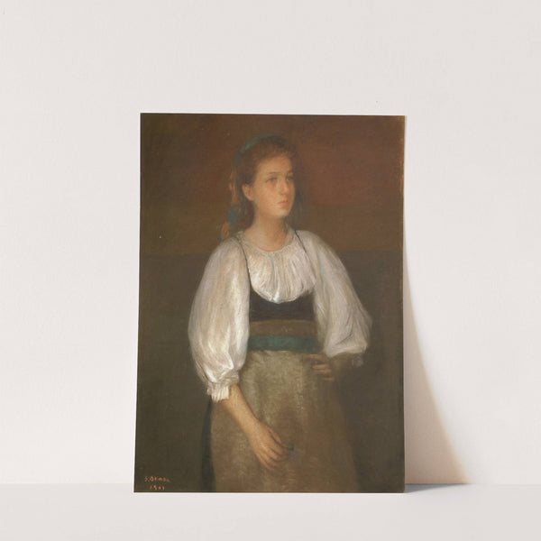 Italian Girl by Okada Saburōsuke