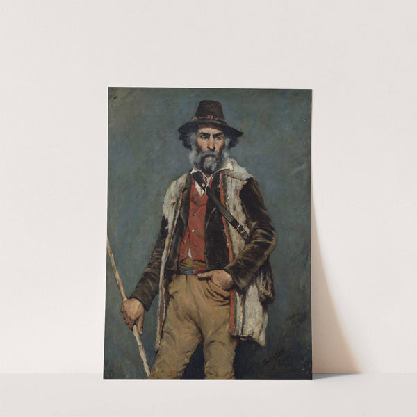 Italian goatherd by Eleanor Sperrey