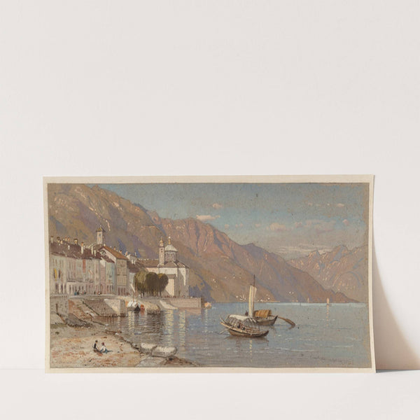 Italian Harbor (circa 1875) by Samuel Colman