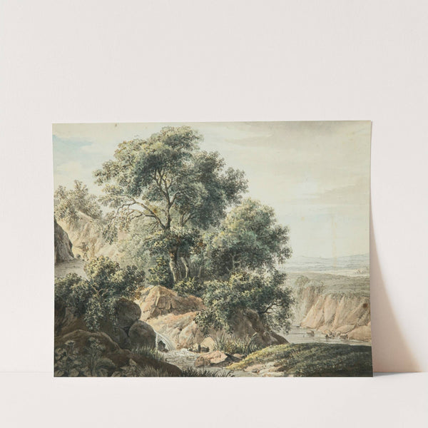 Italian Landscape by Johann Schilbach