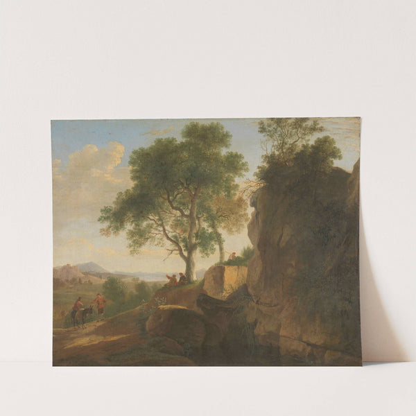 Italian landscape by Herman van Swanevelt