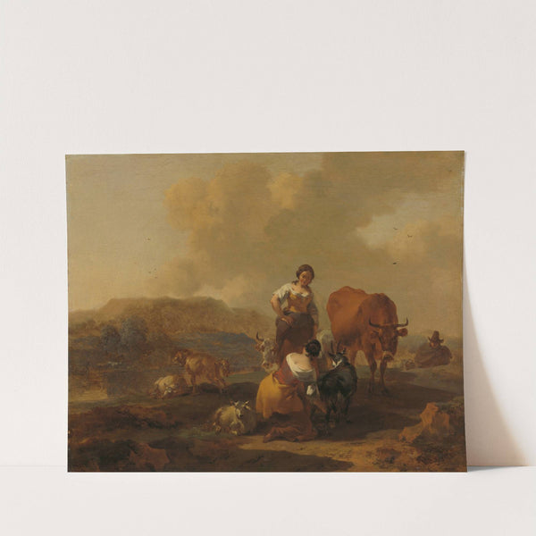 Italian Landscape by Nicolaes Pietersz. Berchem