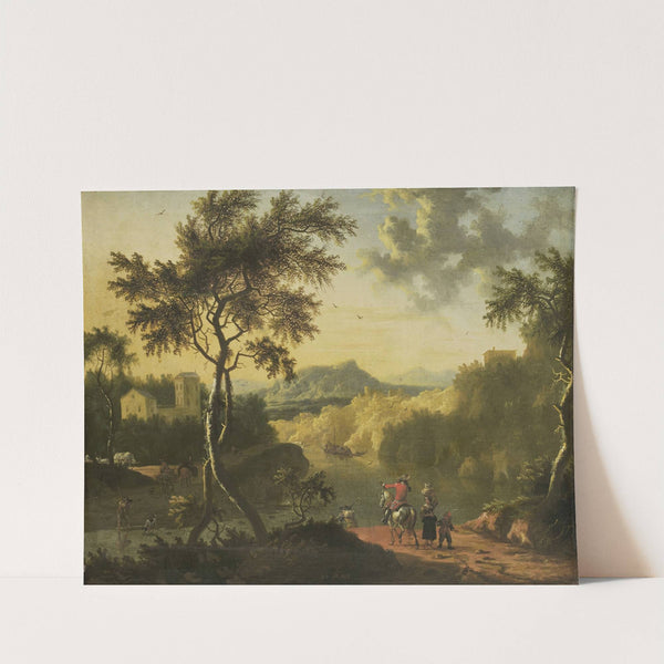 Italian Landscape by Timotheus de Graef