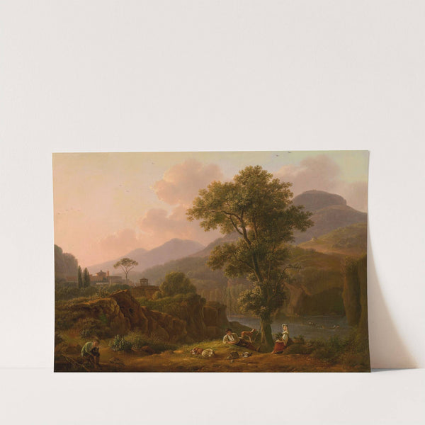 Italian Landscape by Simon Denis