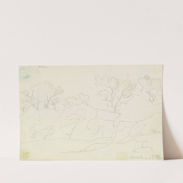 Italian landscape (1830) by August Lucas