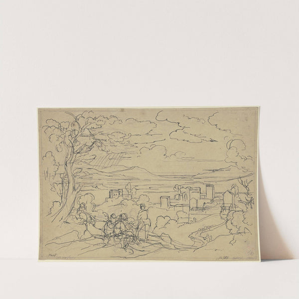 Italian landscape by Johann Christoph Rist