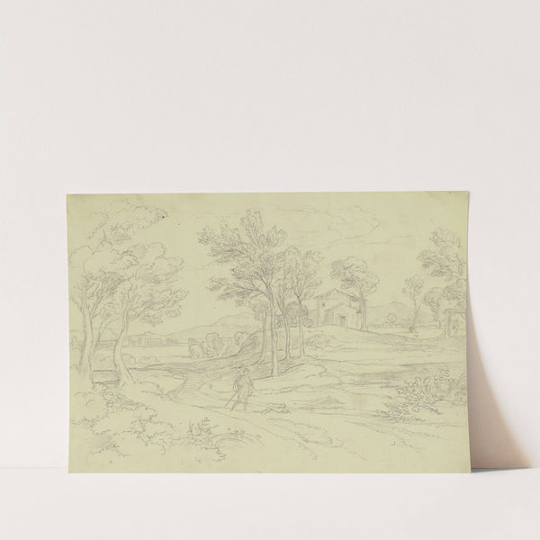 Italian landscape by Joseph Anton Koch