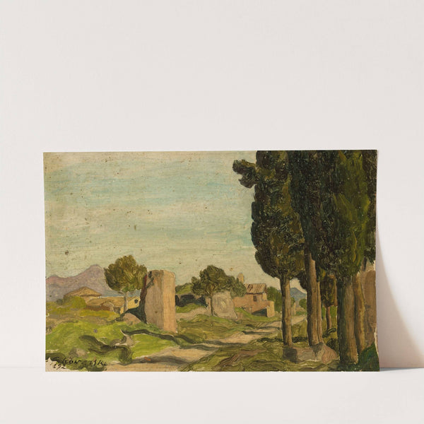 Italian landscape (Rome, Via Appia) (1928) by Felicjan Szczęsny Kowarski