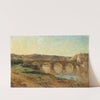 Italian Landscape With Bridge by Jean-Baptiste Carpeaux