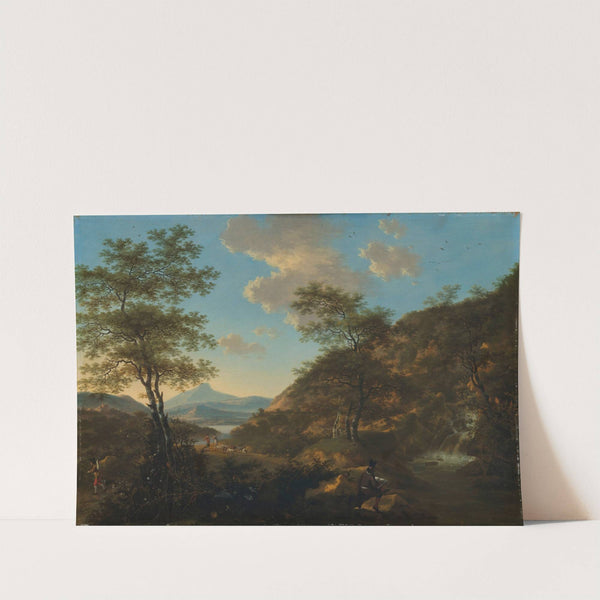 Italian Landscape with Draftsman by Willem de Heusch