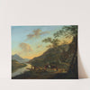 Italian Landscape with Ferry by Jan Both