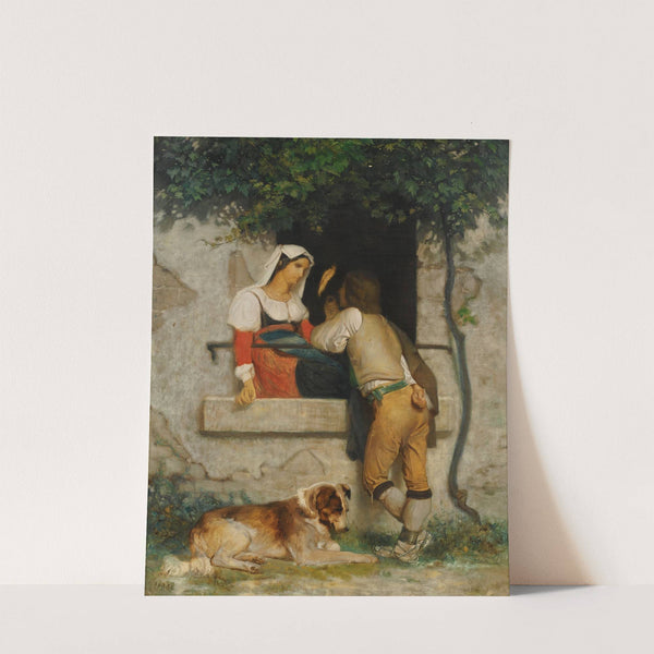 Italian Lovers by William Bouguereau