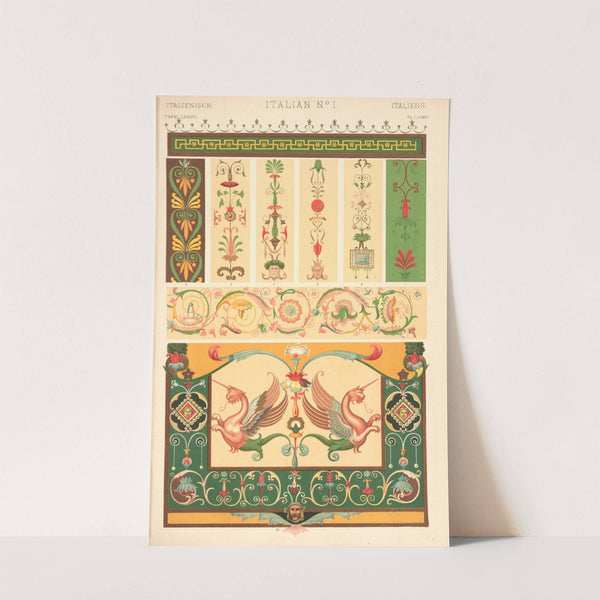 Italian No. 1 (1910) by Owen Jones