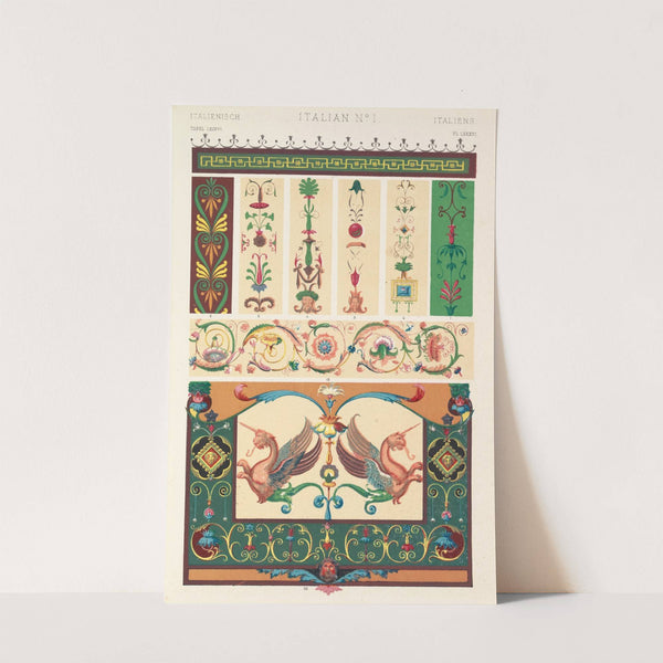 Italian No.1 (1856) by Owen Jones