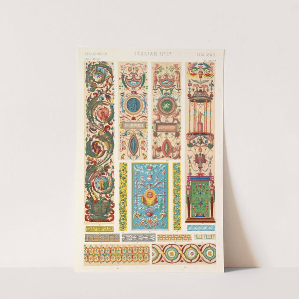 Italian No.1a (1856) by Owen Jones