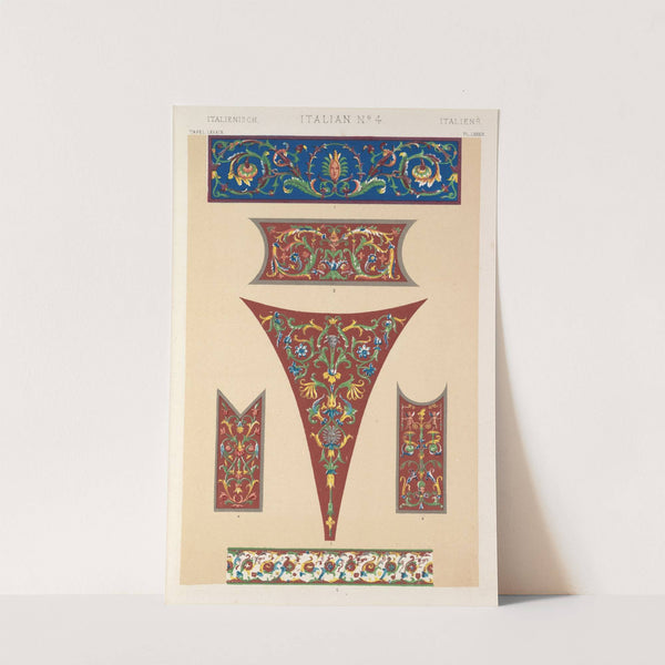 Italian No.4 (1856) by Owen Jones