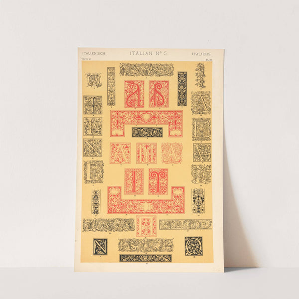 Italian No. 5 (1910) by Owen Jones