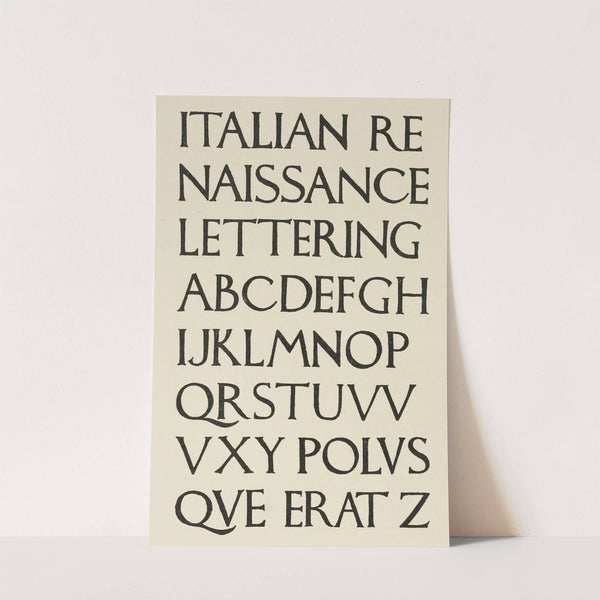 Italian Renaissance Capitals 2 by Frank Chouteau Brown