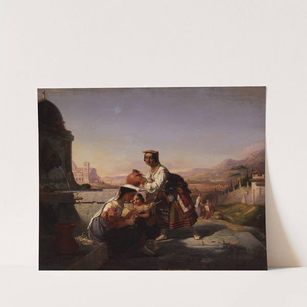 Italian Scene by William Tolman Carlton