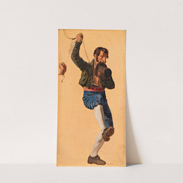 Italian. Study for The St. Anthony Feast Day in Rome by Wilhelm Marstrand