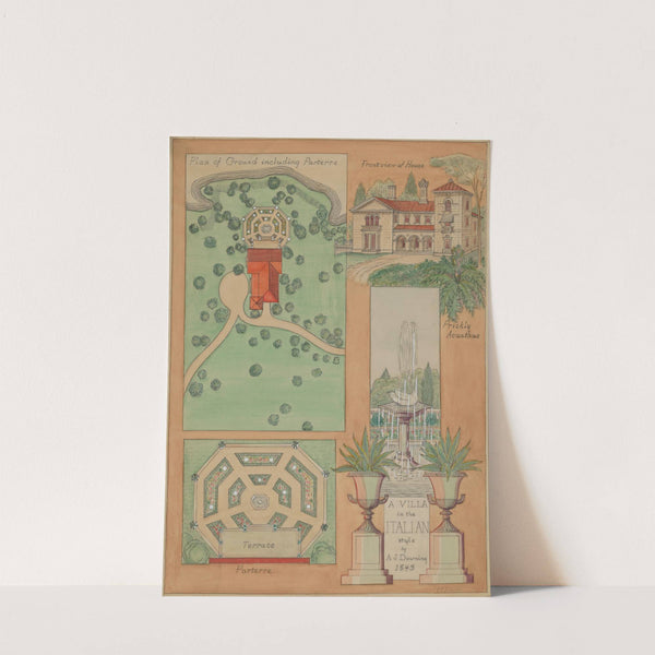 Italian Style Villa by Virginia Richards