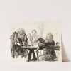 Italian Tavern Scene (1889) by Adolph von Menzel