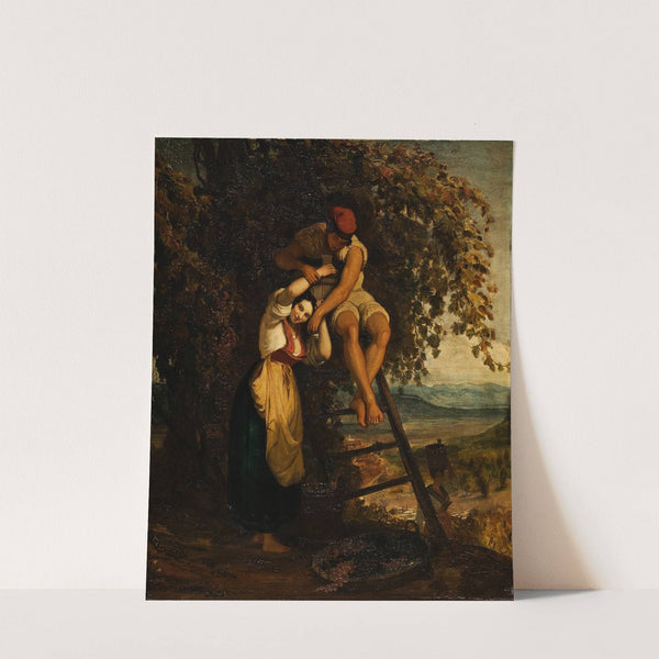 Italian Woman And Her Daughter by Joseph Severn