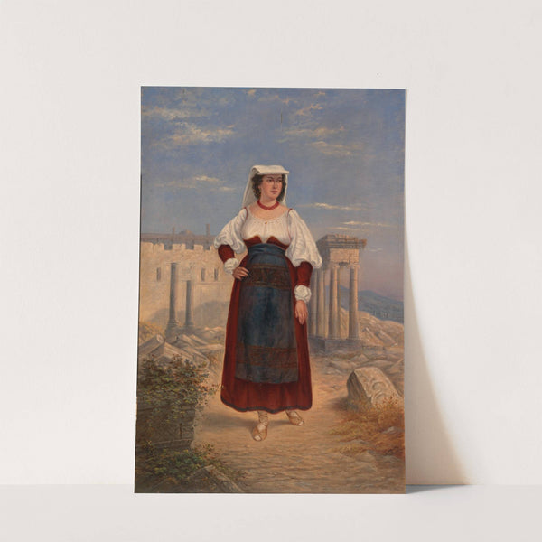 Italian Woman by Antonio Zeno Shindler