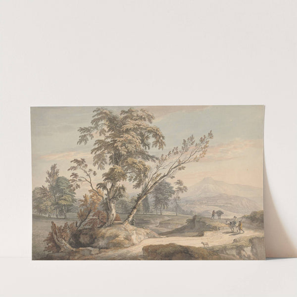 Italianate Landscape with Travellers no. 2 by Paul Sandby
