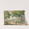 Italianiserend landschap by Michiel van Huysum