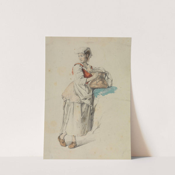 Italienerin mit Krug by Johann Baptist Kirner