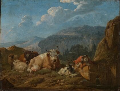 Italienische Berglandschaft (1668)
