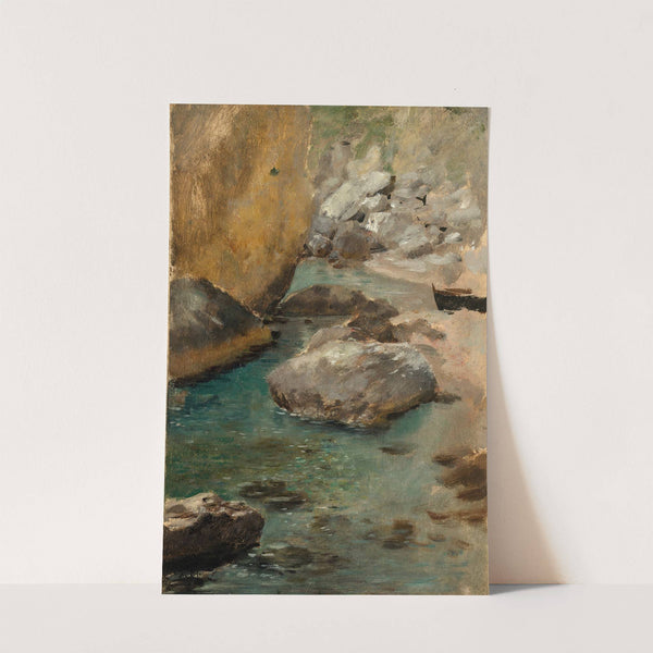 Italienische Bucht by Adolf Hirémy-Hirschl