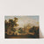 Italienische Landschaft mit Pilgern by Georg Petzolt