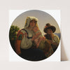 Italienische Mutter mit Kindern (1849) by Theodor Weller