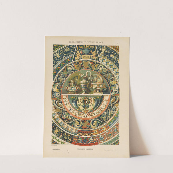 Italienische Renaissance – Majolika-Malerei (1887) by Heinrich Dolmetsch