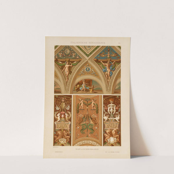 Italienische Renaissance – Wand- und Decken-Malerei (1887) by Heinrich Dolmetsch