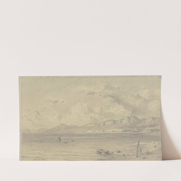 Italienische Seelandschaft (1875) by Heinrich Funk