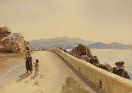 Italienischer Küstenweg