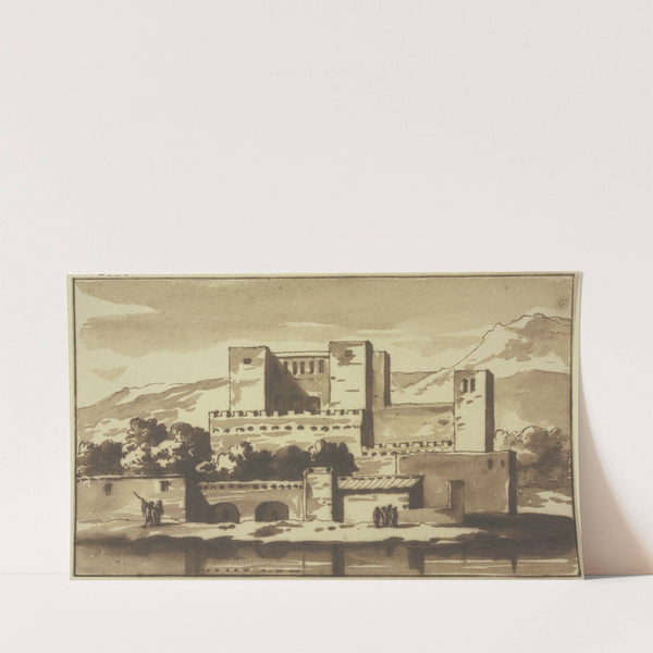 Italienisches Kastell am Wasser (1674) by Jacob van der Ulft