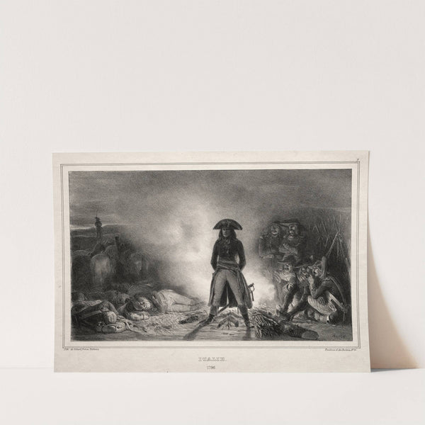 Italy, 1796, Napoleon Bonaparte (1836) by Denis Auguste Marie Raffet