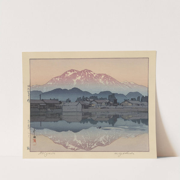 Itoigawa Morning (1929) by Yoshida Hiroshi