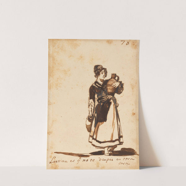 It’s a Pity You Don’t Have Something Else to Do! (1808–1814) by Francisco de Goya