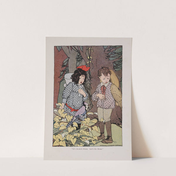 'It's almost dark. Let's go home' by Maginel Wright Enright