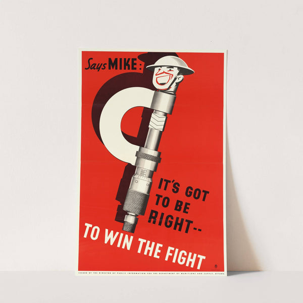 It's got to be Right - To Win the Fight by Anonymous