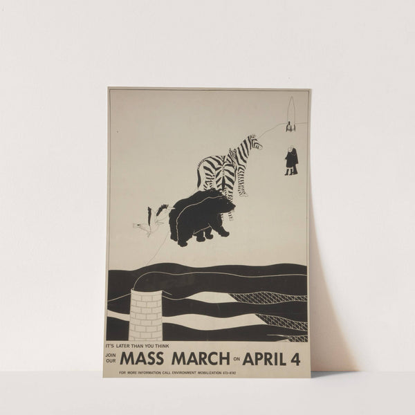 It's later than you think ; join our mass march on April 4 by Anonymous